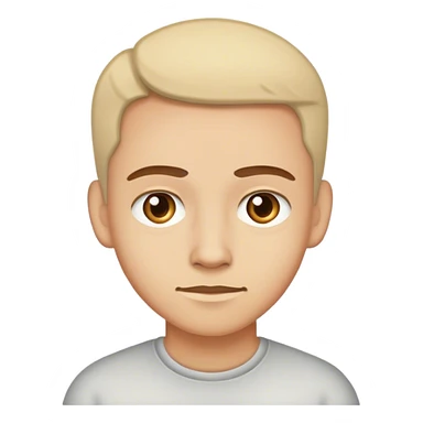 Suspicious smile ios sticker