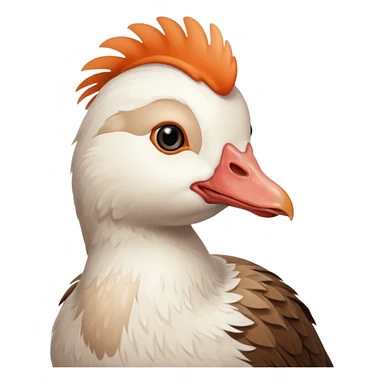 Hen goose
 sticker