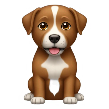 Brown-toy-terier sticker