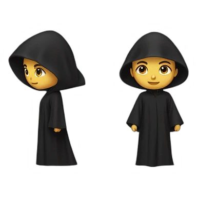 Zemmour en abaya sticker