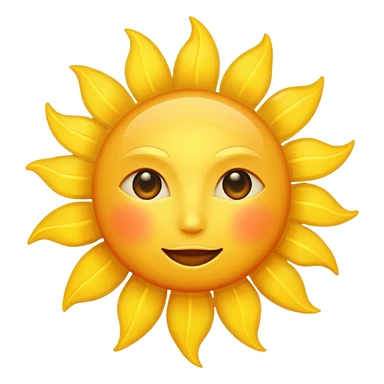 glowing sun, aesthetic, no face sticker