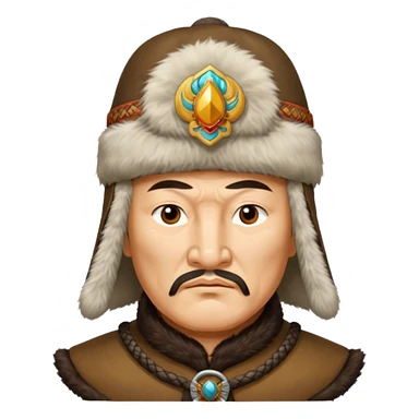 genghis khan sticker