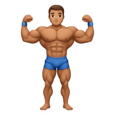Body building sticker