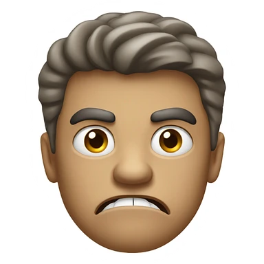 Angry person  sticker