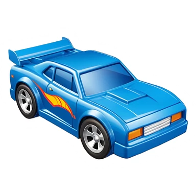 Упаковка от HotWheels голубого цвета sticker