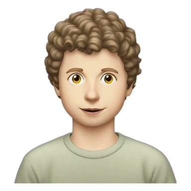 young michael cera sticker
