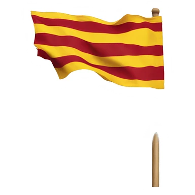 catalonia flag sticker