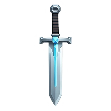 Minecraft sword sticker