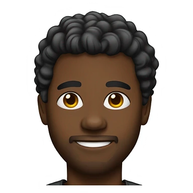 Los Angeles black man sticker