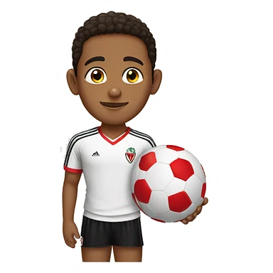 Boy who wears Egyptian's football club Zamalek Jesry sticker