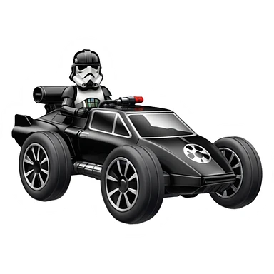 Hot wheel.Star Wars racer verse death trooper. 1car sticker