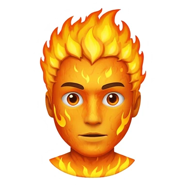 fire man sticker