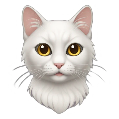 neva masquarade cat sticker