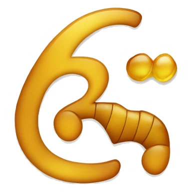 Honey Letter S sticker