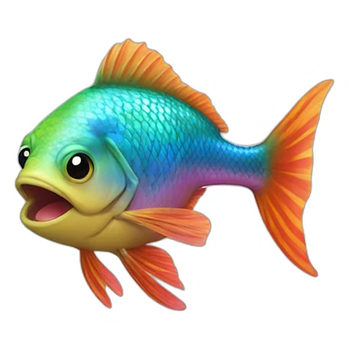 Gay fish sticker