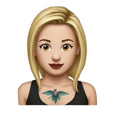 Ellie Williams tattoo sticker