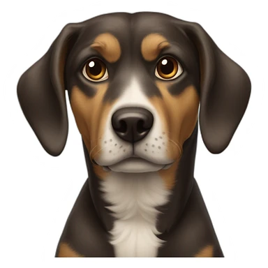 Chien et tortu sticker