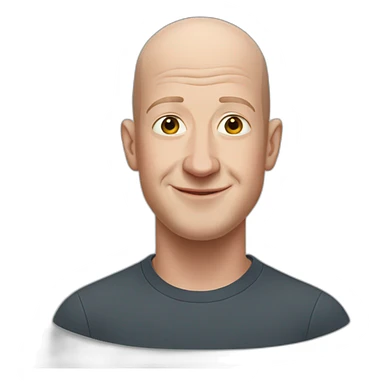 Bald Zuckerberg sticker