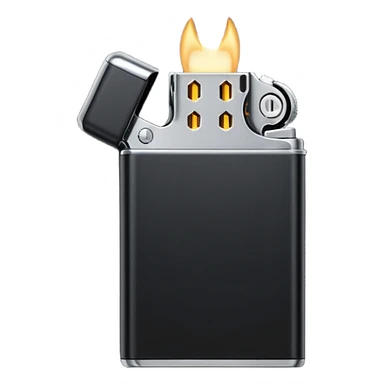 black lighter sticker