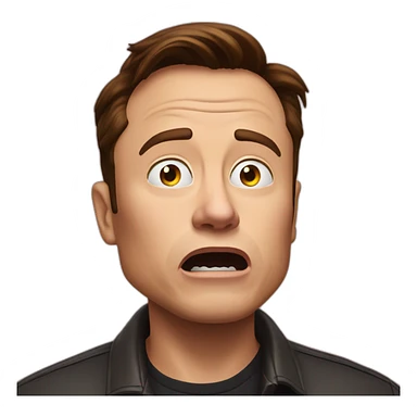 elon-musk-scared sticker