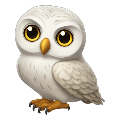 hedwig the owl from harry potter sticker