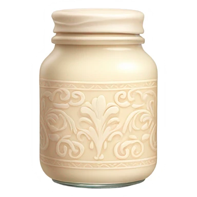 aesthetic jar of cream sticker