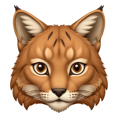 Tête de lynx sticker