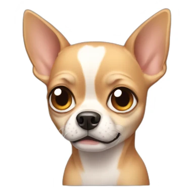 Crying chihuahua sticker