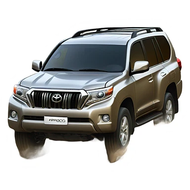 Toyota land cruiser prado 250 having fun sticker