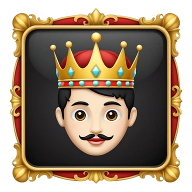 circus with crown sticker