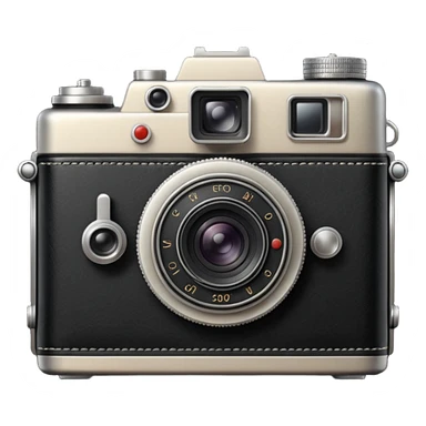 vintage camera sticker