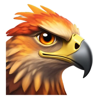 Fire hawk  sticker