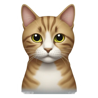  cat making silence sticker