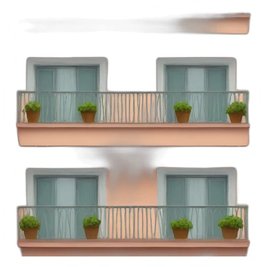 Balcony sticker