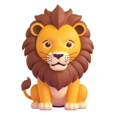 Lion  sticker