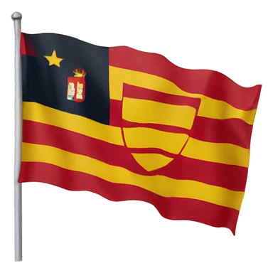Mallorca flag sticker