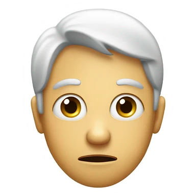 Shocked tears gasp sticker