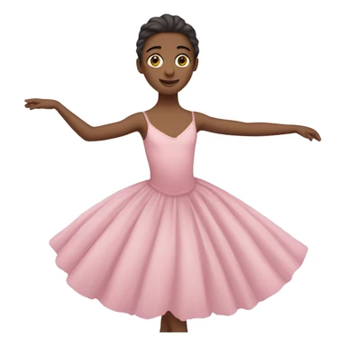 un chico vestido de ballet sticker