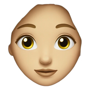 Lightbrown-hair-green-eyes-girl sticker