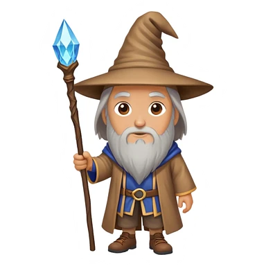 Wizard on a hike  sticker
