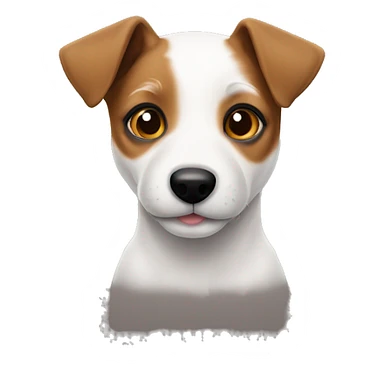jack russel pup sticker
