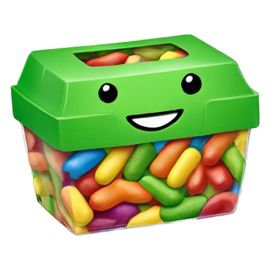 Mike and Ike's candy box sticker