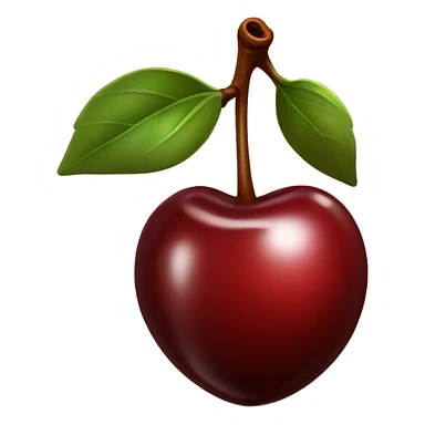 Cherry in chocolate sticker