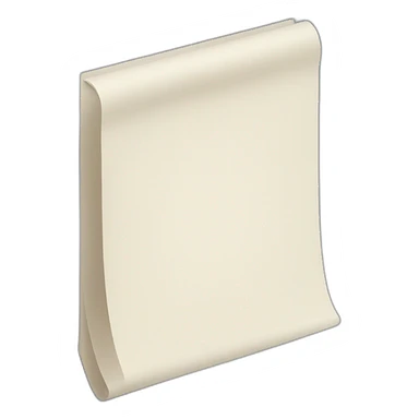 isometric blank paper sticker