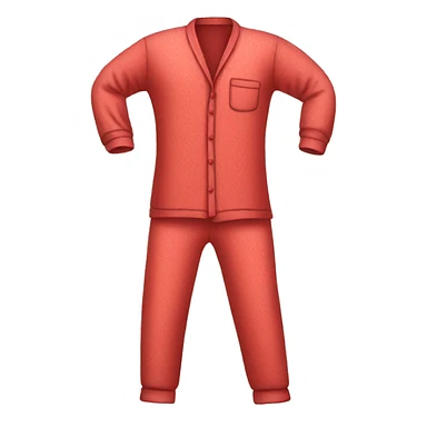 red pajama sticker