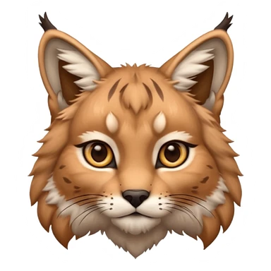 Cute lynx sticker