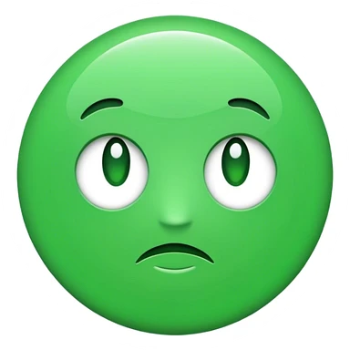 green circle sticker