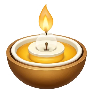 Vela aromática sticker