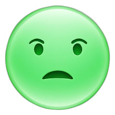 green circle sticker