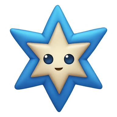 blue star sticker